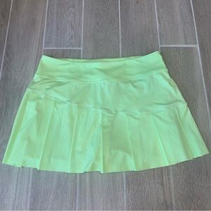 Athleta Women's Highlighter Yellow Skirt